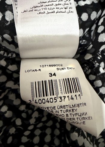 Network Puantiyeli Uzun Kollu Midi Elbise - Görsel 8