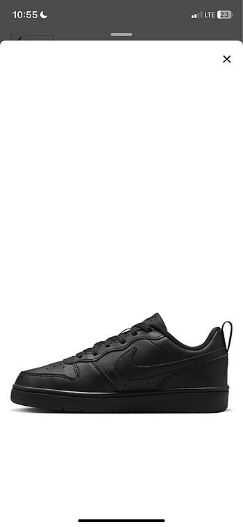 nike siyah ayakkabı orjinal