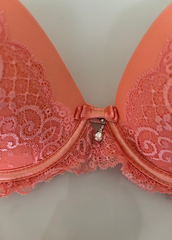 Pembe Bohem Mini Dantelli Sütyen Takımı - Görsel 4