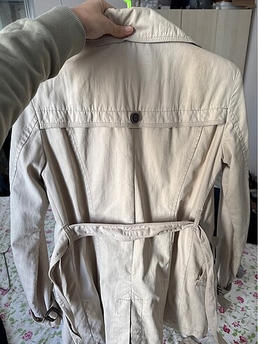 s Beden ten rengi Renk Trenchcoat