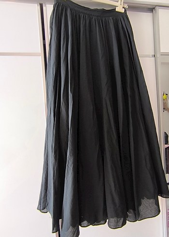 l Beden Tailors Room Siyah Vual Uzun Etek