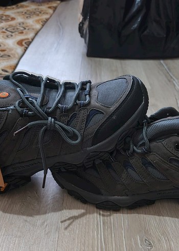 Erkek Siyah Gri Biker Outdoor Ayakkabı - Görsel 2