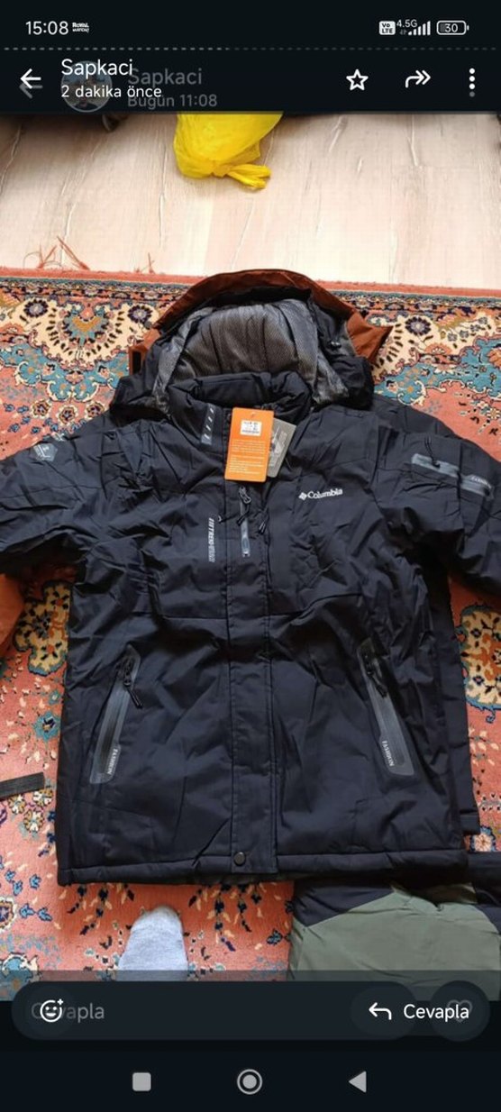 Columbia Kapüşonlu Erkek Outdoor Ceketi - Görsel 5