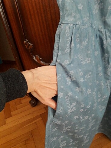 m Beden Jean elbise
