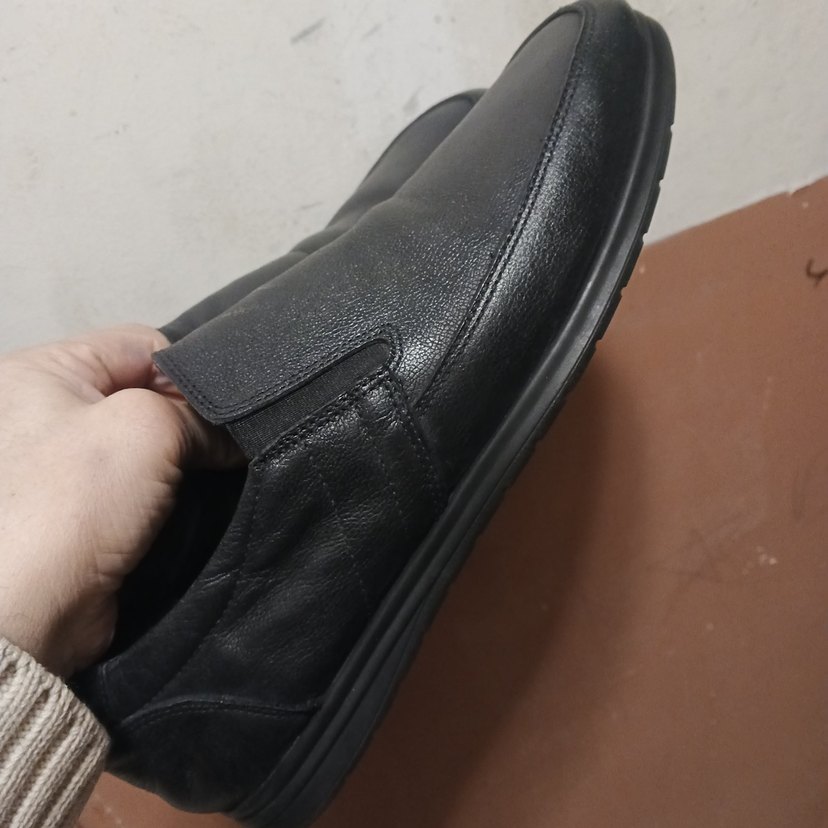 Siyah Erkek  comfort ortopedik - Görsel 2