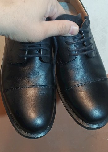 Klasik Siyah Erkek Ofis Ayakkabısı - Görsel 3