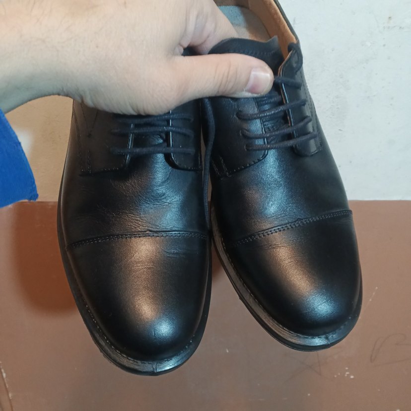 Klasik Siyah Erkek Ofis Ayakkabısı - Görsel 3