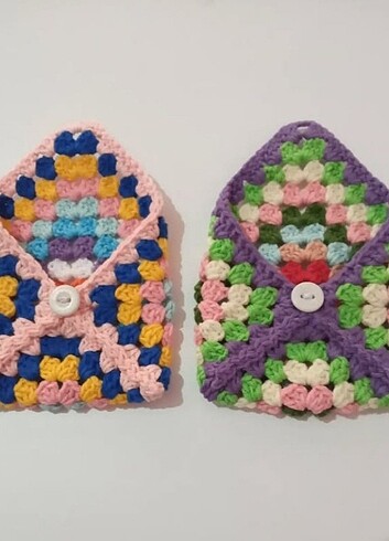 Örgü cüzdan - Görsel 2