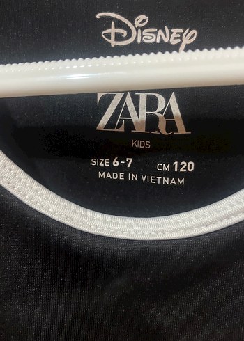 Kız Çocuk Siyah Mickey Baskılı Crop Top - Görsel 3