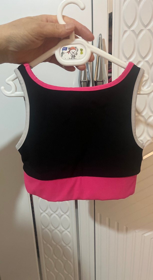 Kız Çocuk Pembe Snoopy Baskılı Spor Atlet - Görsel 2