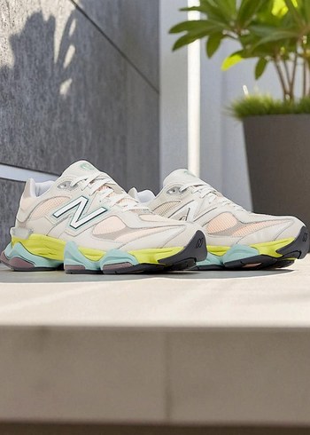 New Balance 9060 Moonbeam Vintage Rose Lime
