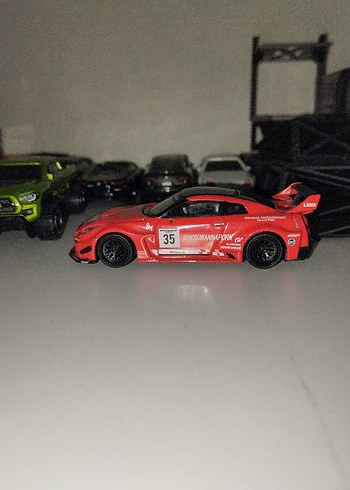 Koyu Kırmızı Yarış Oyuncak Araba - Görsel 4