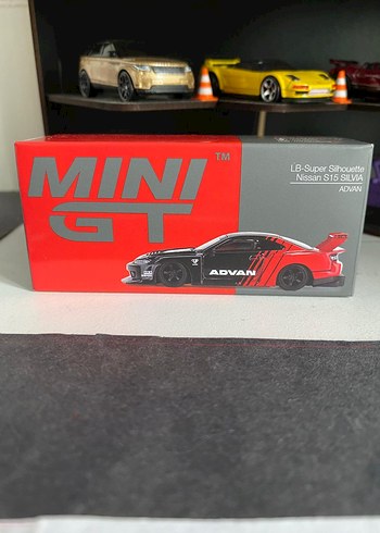 Nissan silvia hasarsız kutulu mini gt