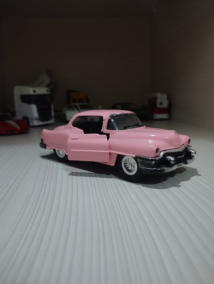 Pastel Pembe Oyuncak Araba - Görsel 4