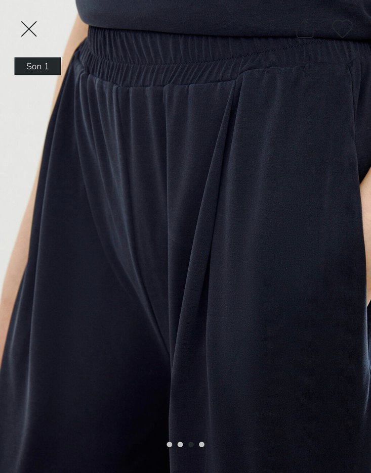 Siyah Kadın  Pantolon - Görsel 3