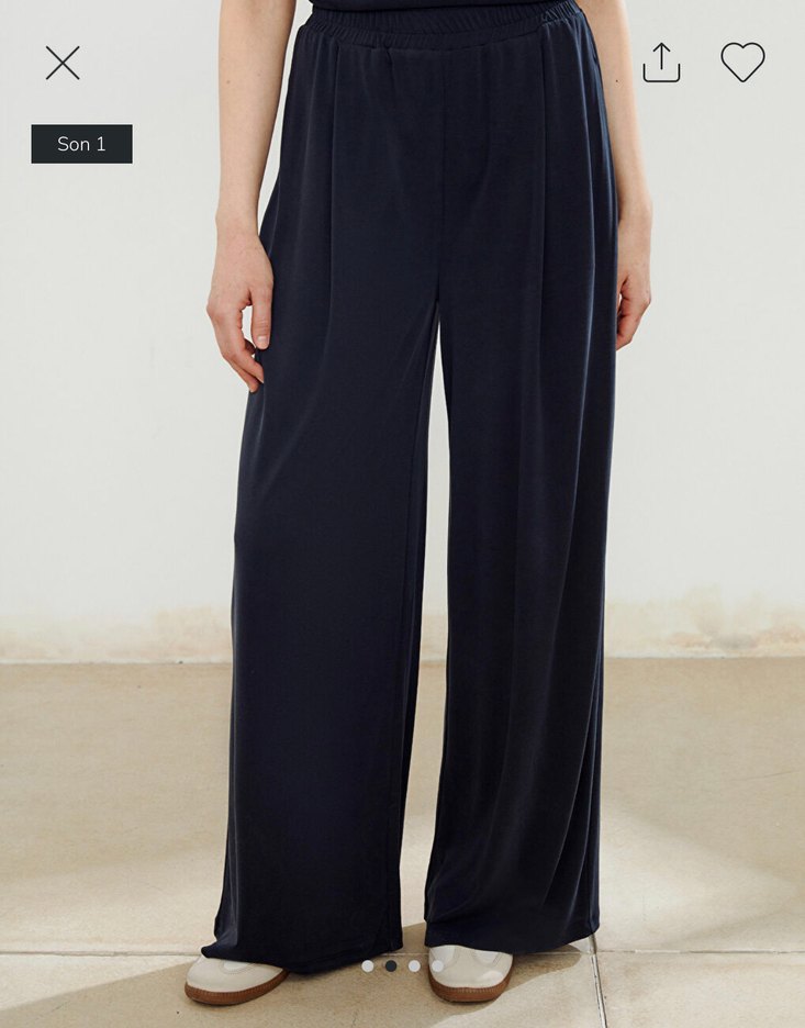 Siyah Kadın  Pantolon - Görsel 2