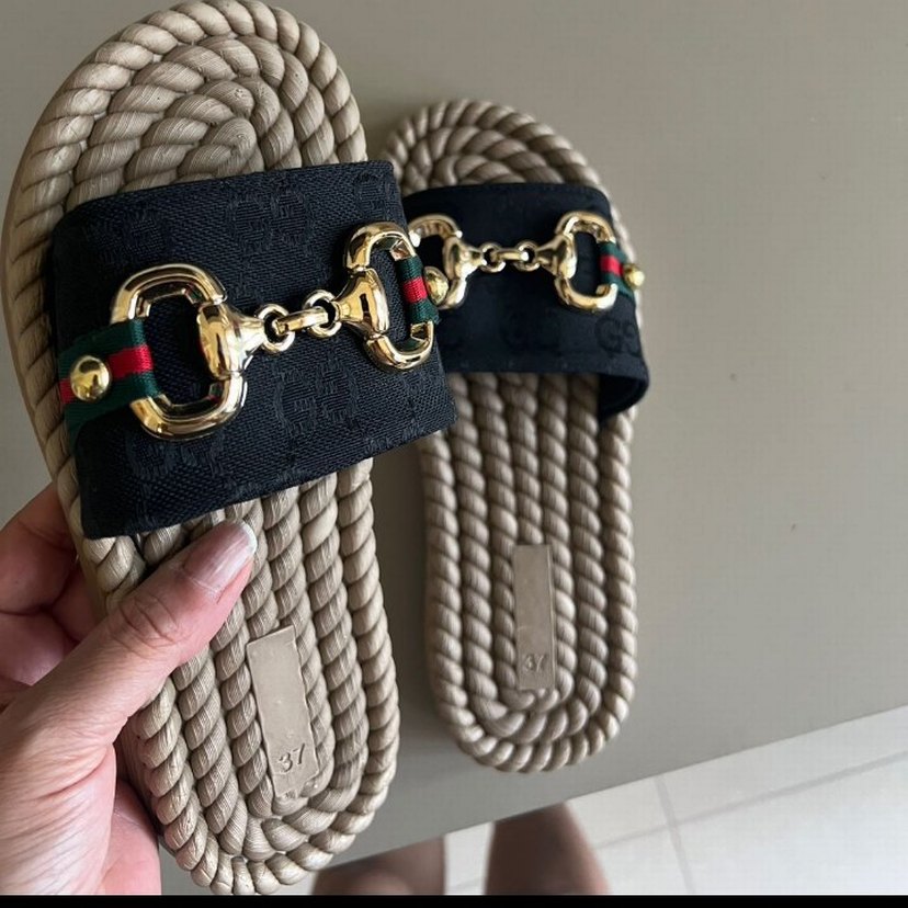 Tokalı Kadın Dolgu Topuk Terlik - Görsel 2