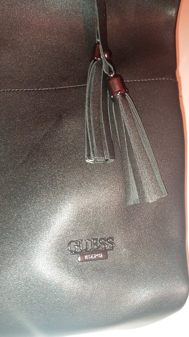 guess Deri Kadın Çanta Püsküllü - Görsel 2