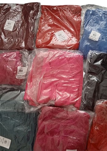 m Beden pembe Renk Pembe Balıkçı Yaka Uzun Kollu Triko Kazak