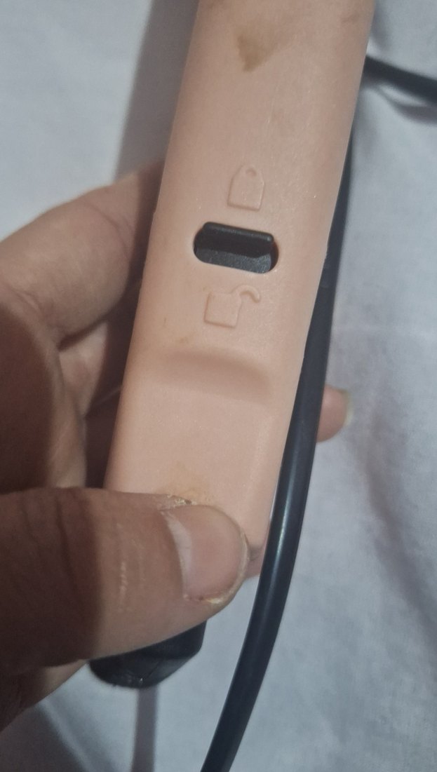 Bej Pastel Falir Saç Düzleştirici - Görsel 2