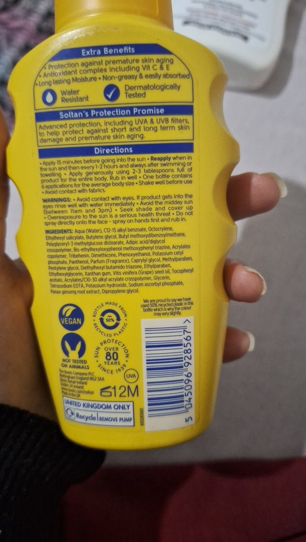 Soltan SPF 30 Koruyucu ve Nemlendirici Güneş Spreyi 200 ml - Görsel 2