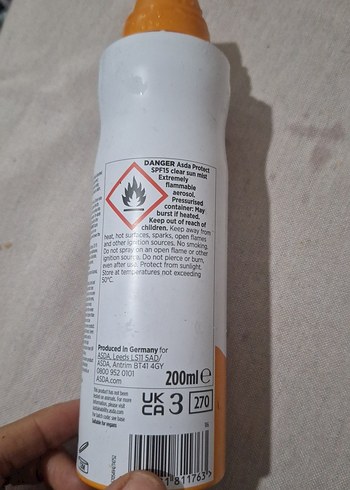ASDA SPF 15 Soğutucu Güneş Spreyi - Görsel 2