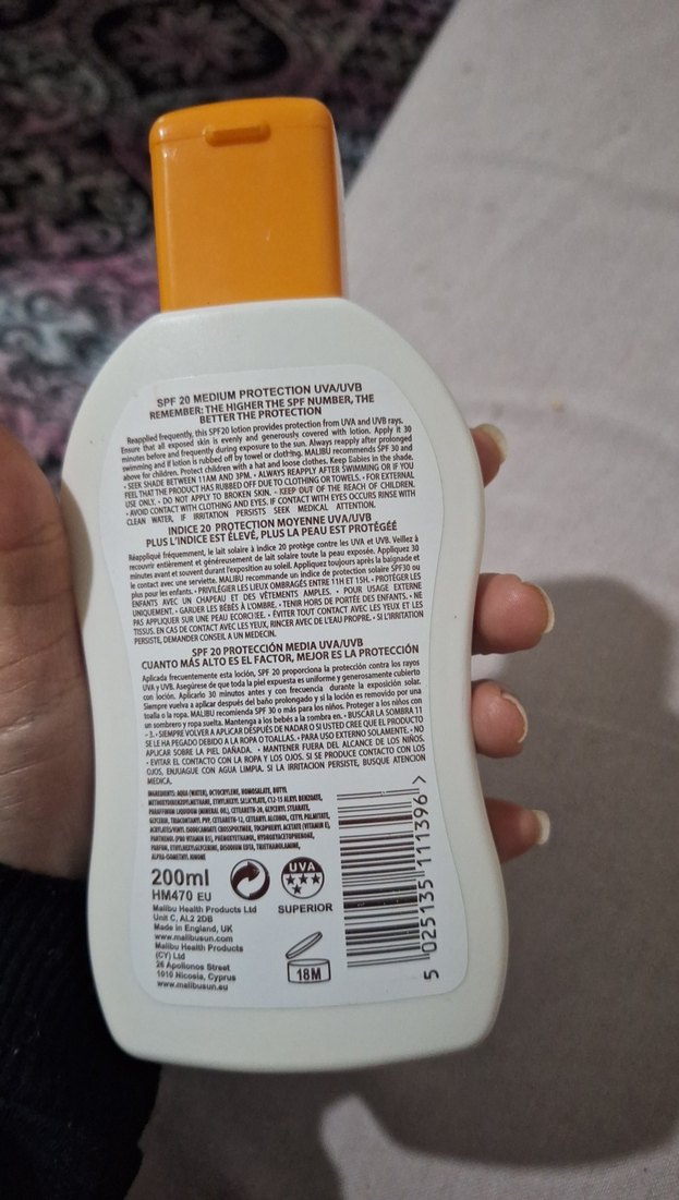 Malibu SPF 20 Orta Koruma Güneş Losyonu - Görsel 2