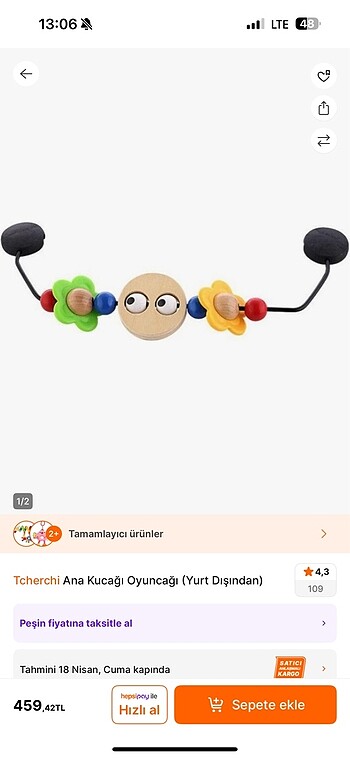Diğer Beden gri Renk Pierre Cardin Plume Ana Kucağı