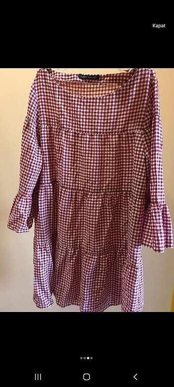 xl Beden ZARA OVERSIZE ELBİSE