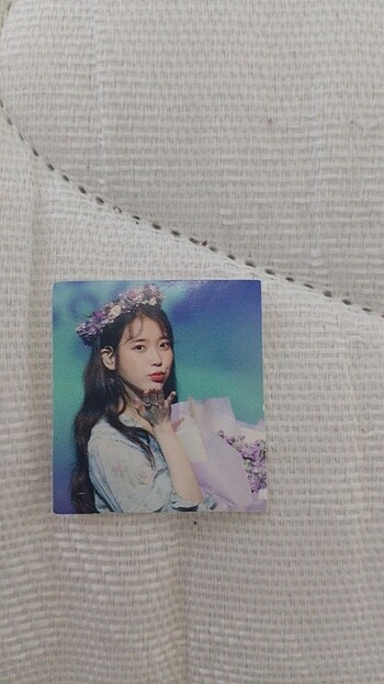 Kpop kız arkası yapışkanlı sticker