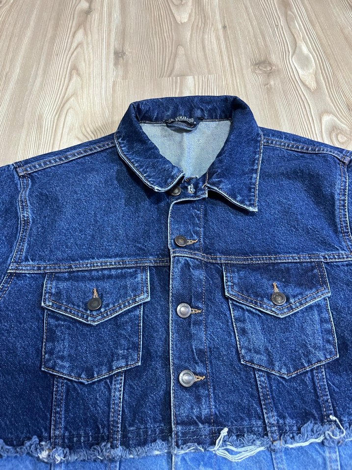 Mavi Erkek Kot Ceket - Görsel 2