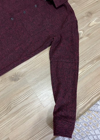 Bordo Erkek Gömlek - Görsel 2