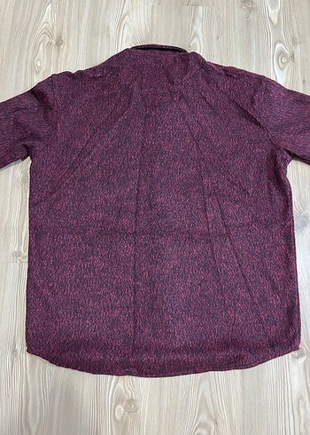 Bordo Erkek Gömlek - Görsel 4