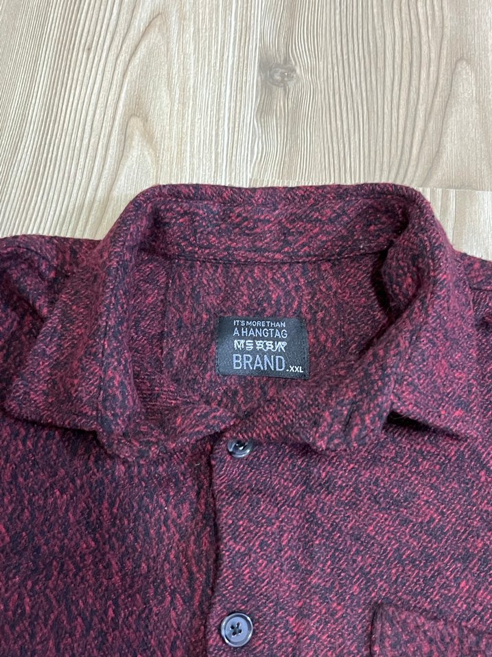 Bordo Erkek Gömlek - Görsel 3