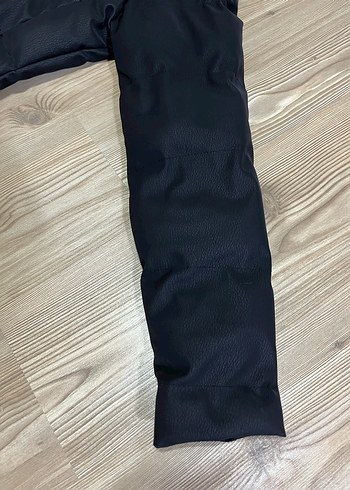 Siyah Deri Erkek Mont - Görsel 2