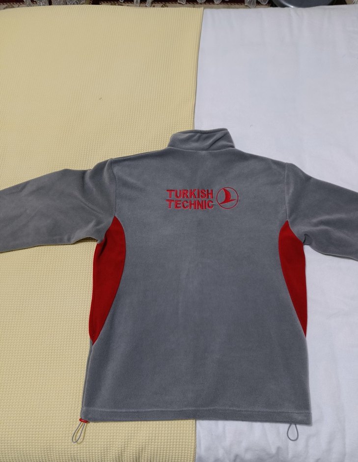 Turkish Airlines Yarım Fermuarlı Sweatshirt - Görsel 2