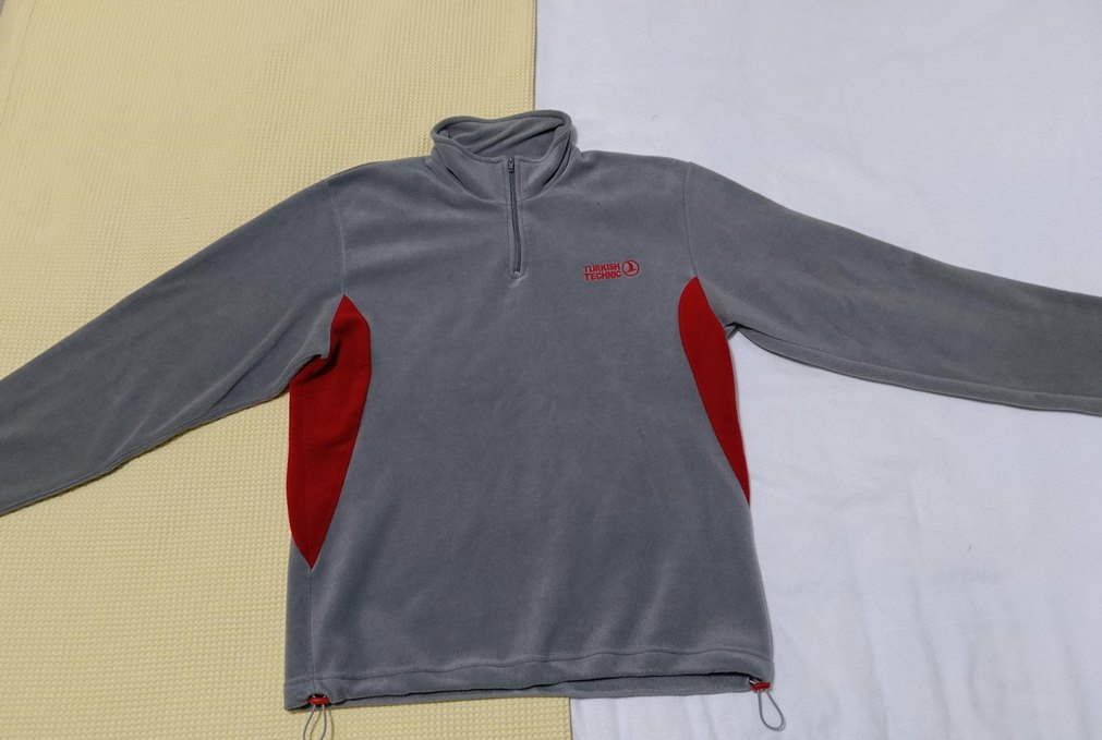 Turkish Airlines Yarım Fermuarlı Sweatshirt - Görsel 3