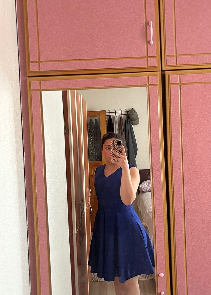 Mavi elbise - Görsel 3