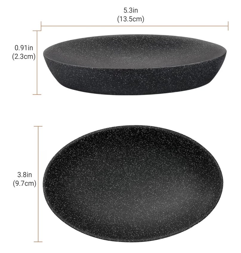 Siyah Taş Görünümlü Sabunluk - Görsel 3