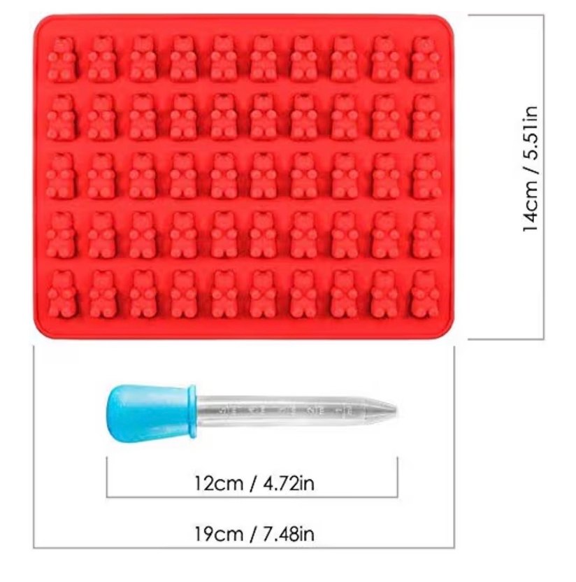 4'lü paket şekerleme silikon kalıpları ve buz küpleri - Görsel 2