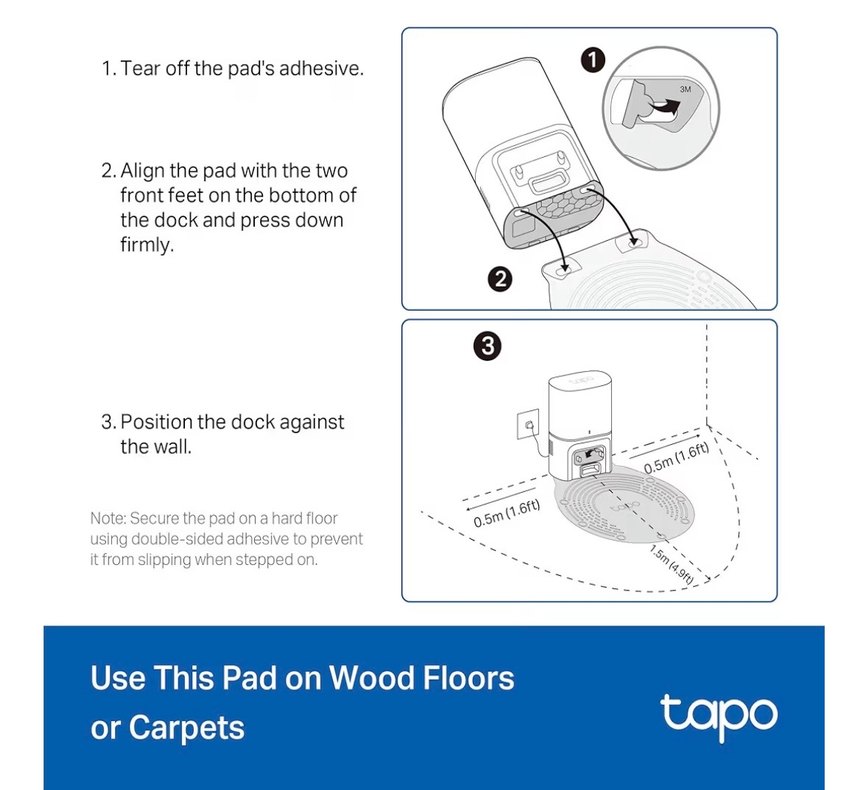 Robot süpürge su geçirmez koruyucu matı - Görsel 2