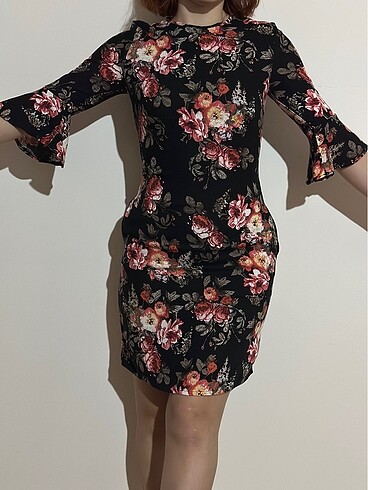 xs Beden çeşitli Renk Elbise