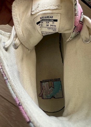 38 Beden pembe Renk PULL AND BEAR AYAKKABI