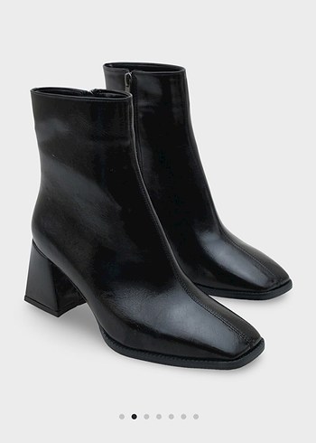 Siyah Kadın Topuklu Bot - Görsel 2