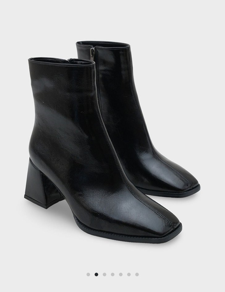 Siyah Kadın Topuklu Bot - Görsel 2