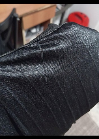 Siyah Piliseli Uzun Etek - Görsel 4