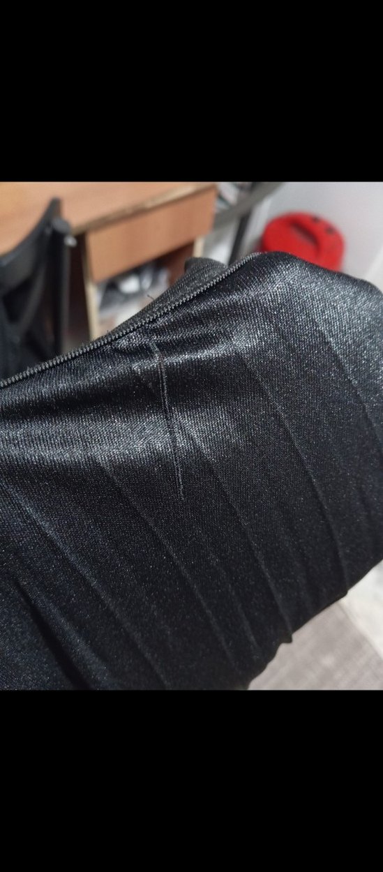 Siyah Piliseli Uzun Etek - Görsel 4