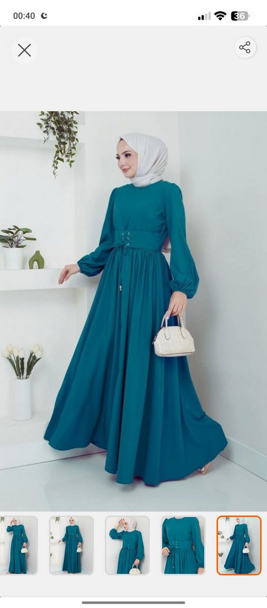 TESETTÜR ABİYE ELBİSE - Görsel 3