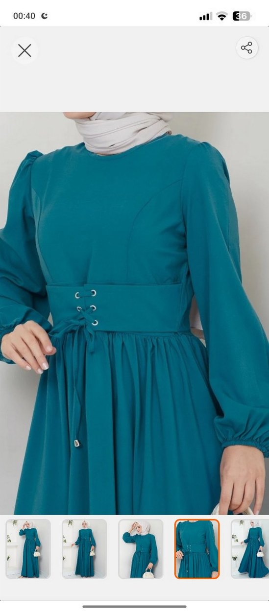 TESETTÜR ABİYE ELBİSE - Görsel 2