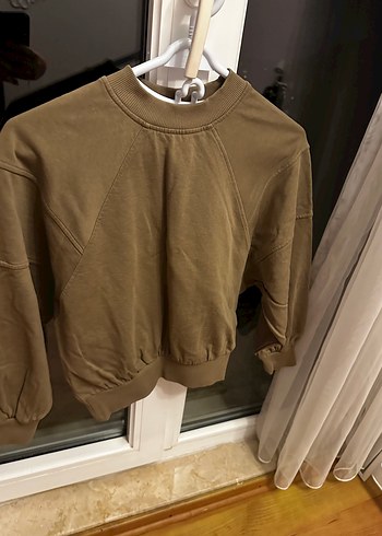 A lot less Kahverengi Salaş Kadın Sweatshirt
